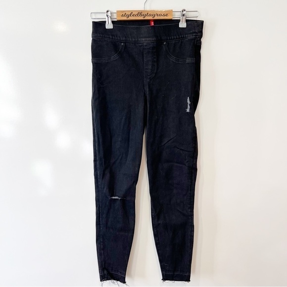 Spanx Vintage Distressed Ankle Skinny Jeans - Picture 5 of 15